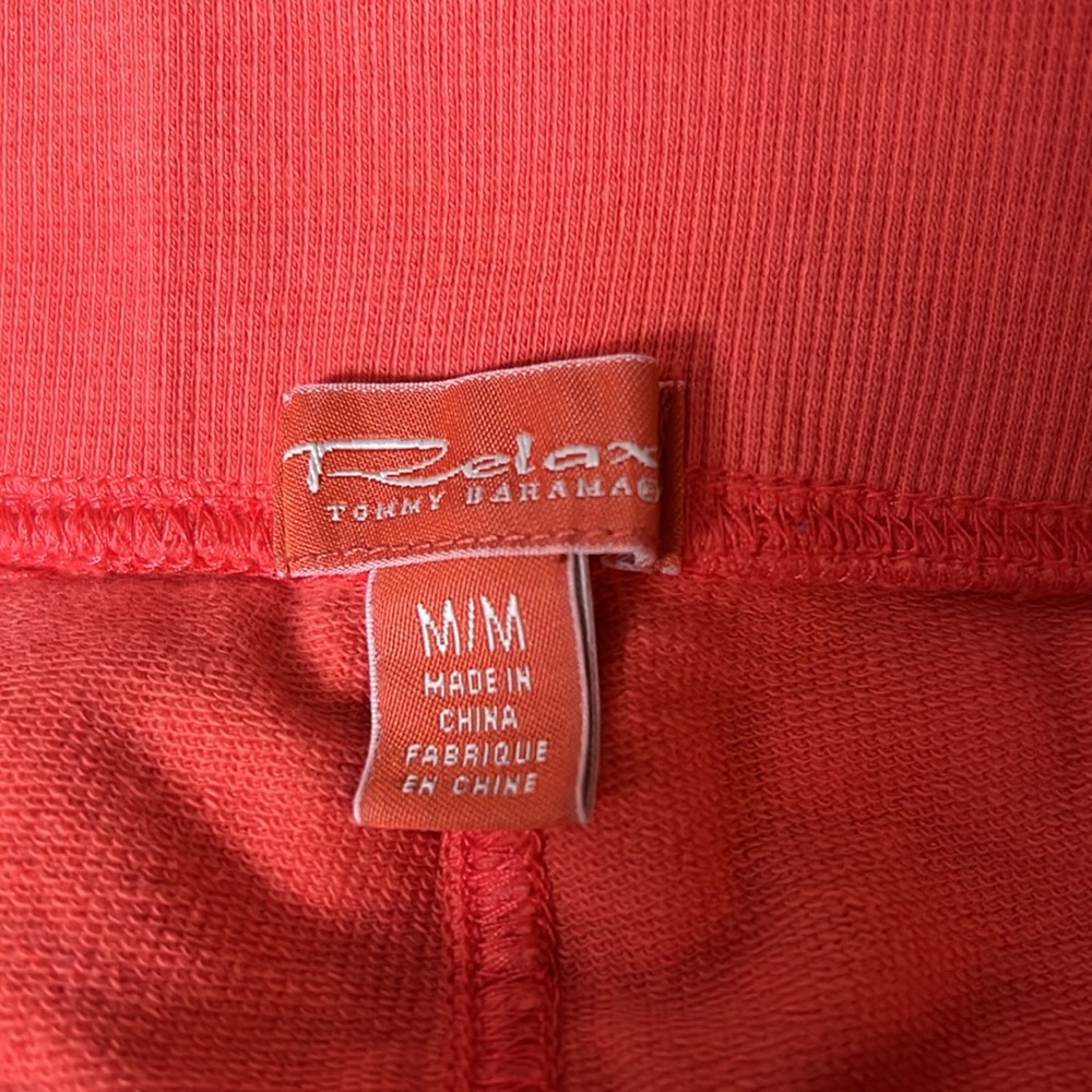 Tommy Bahamas relax, short, cotton, elastic waist skirt bright coral size m - Picture 5 of 7